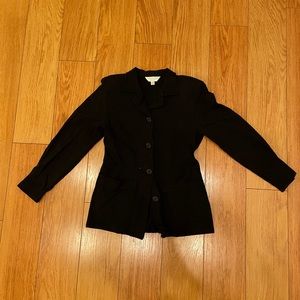 express tricot | black lightweight jacket